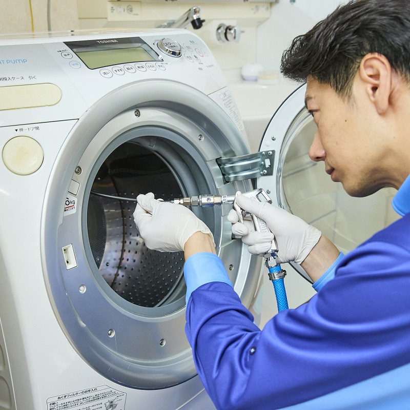 ドラム式洗濯乾燥機除菌クリーニング