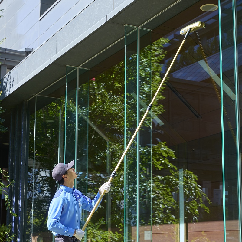 ガラスクリーニング